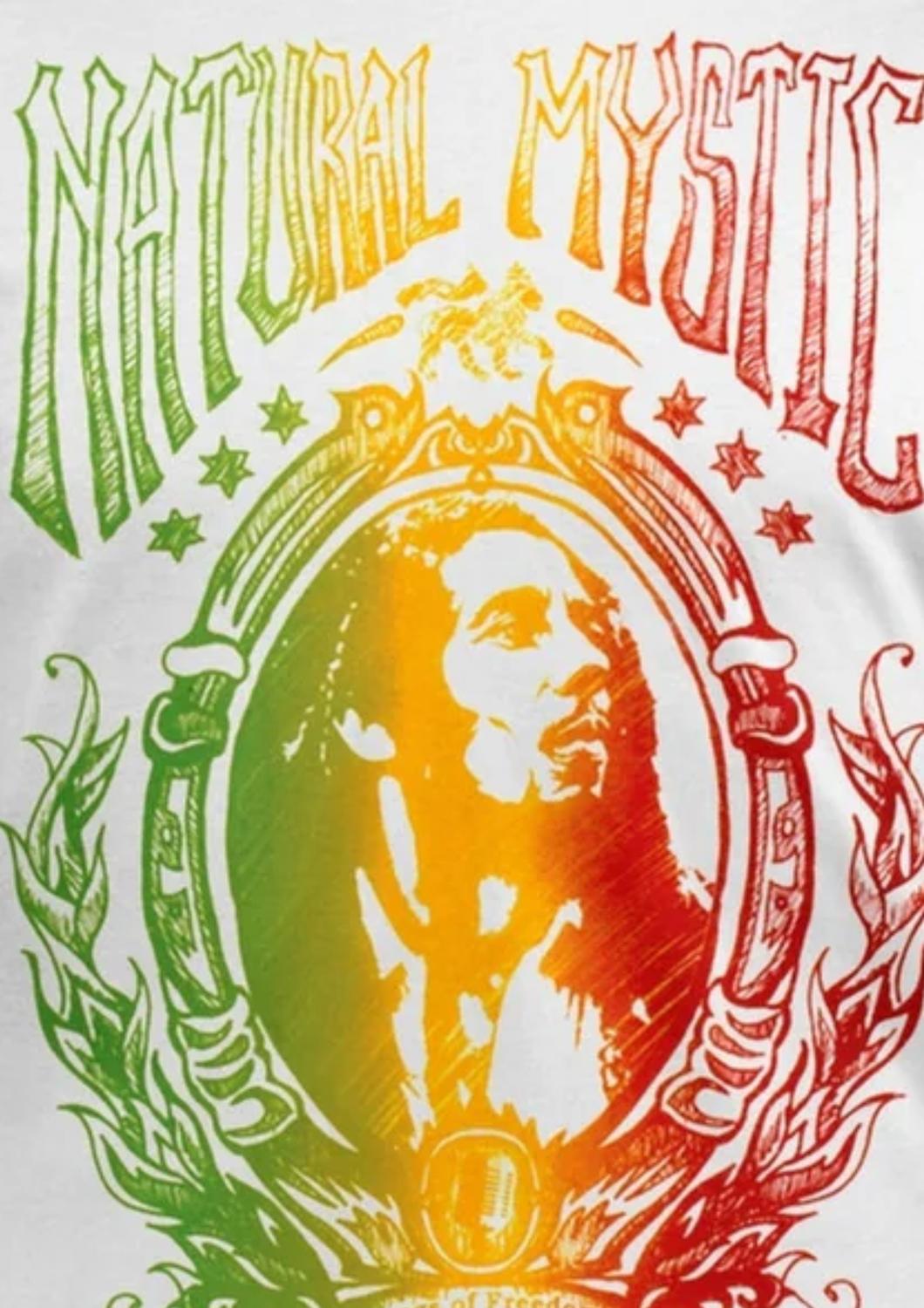 Bob Marley - Men's Natural Mystic Short Sleeve T-shirt