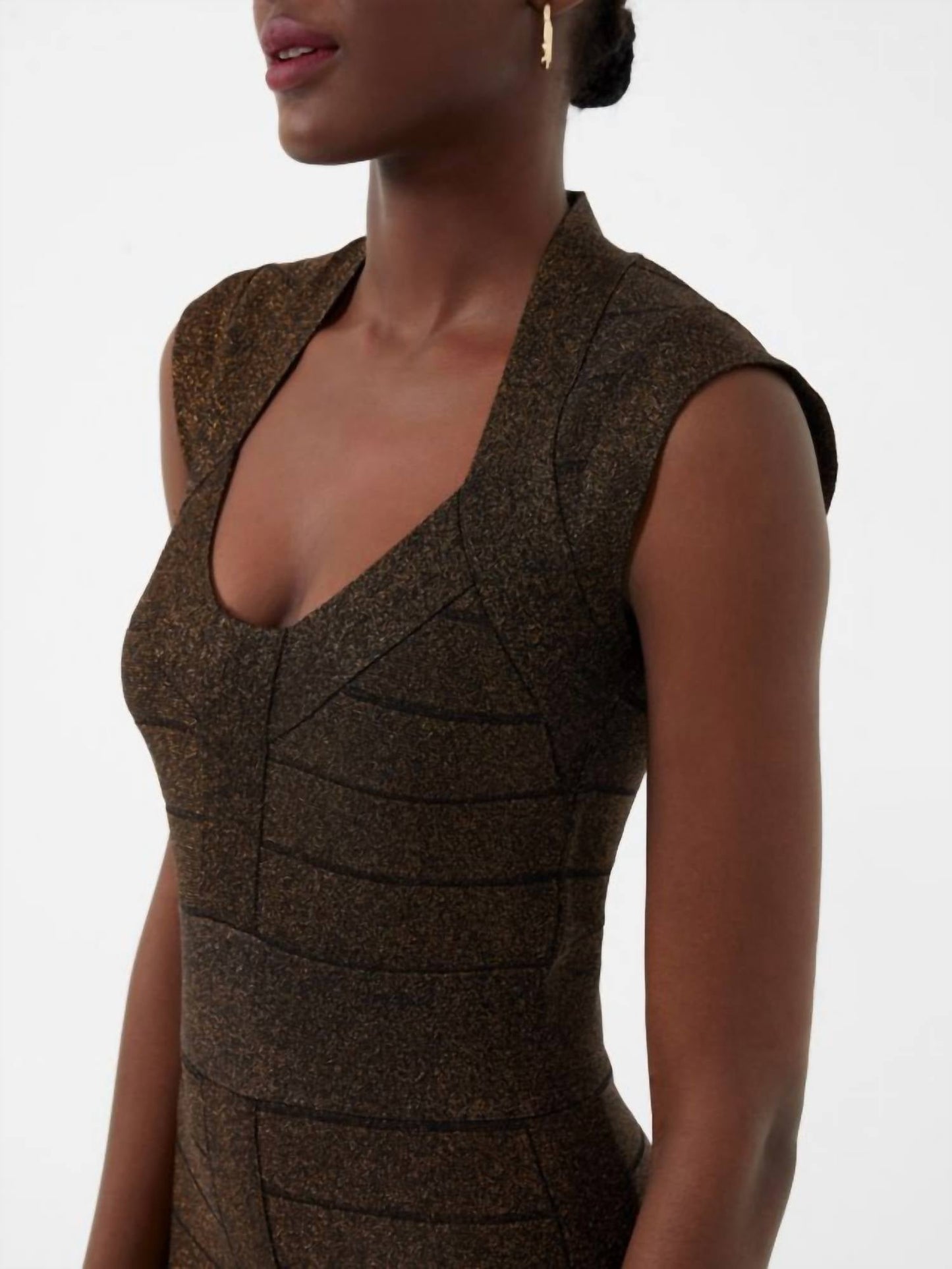 French Connection - Danni Crepe Cap Sleeve Dress