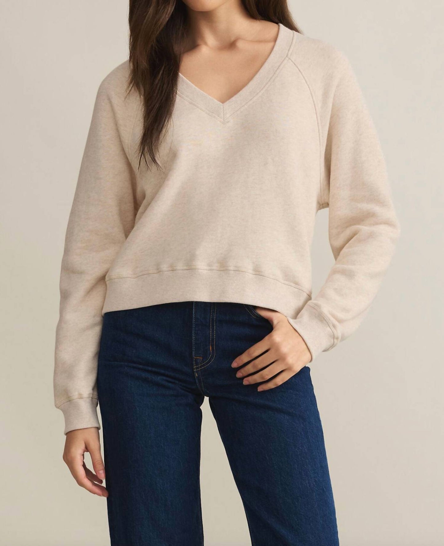 Z Supply - Avenue V Neck Sweatshirt