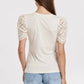 Another Love - Shea Contrast Eyelet Top