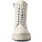 La Canadienne - Women's Yasmine Quilted Leather Lace Up Boots