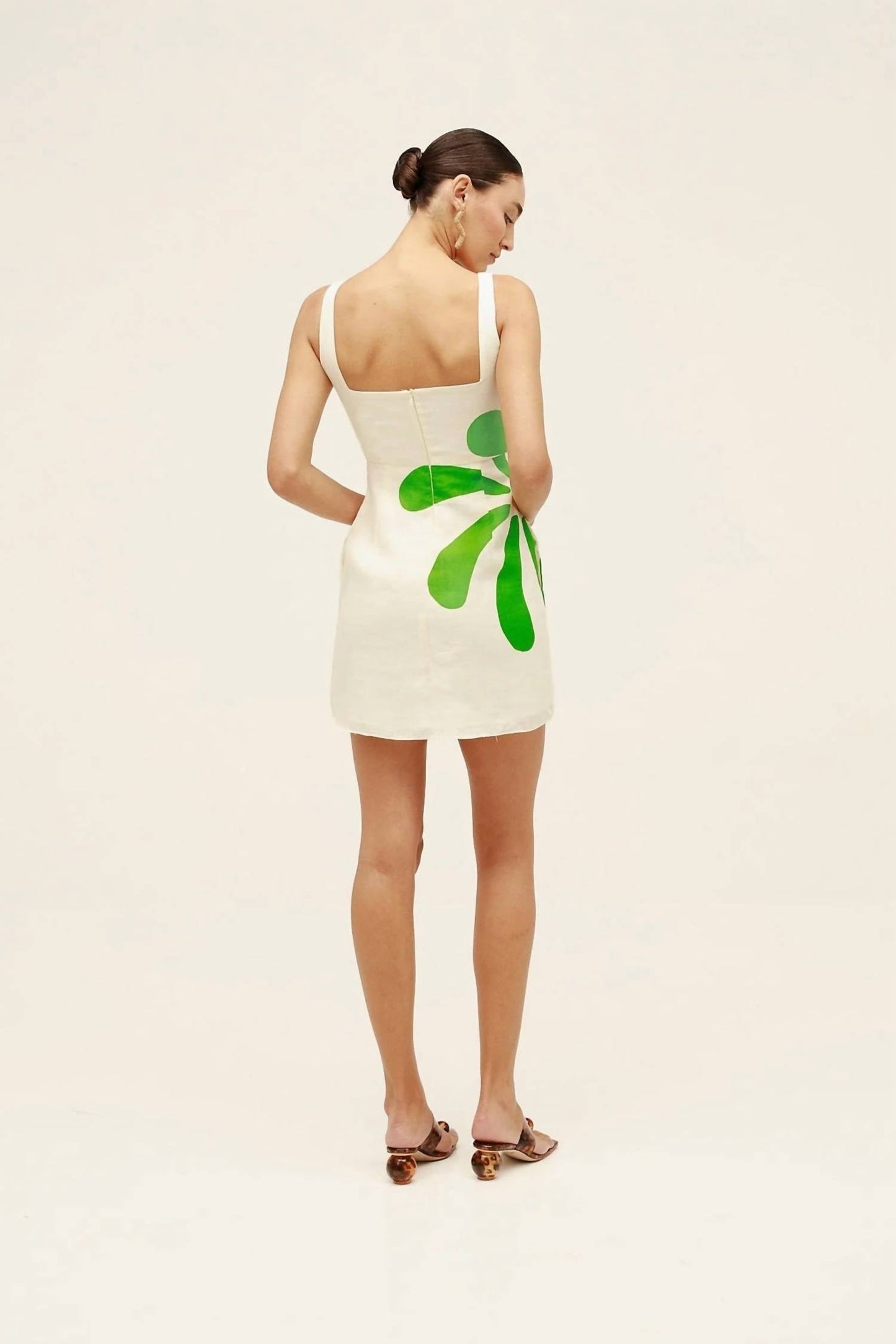 Cala De La Cruz - Floral Print Mini Dress