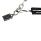 Dolce & Gabbana - Women's Brass Chain Dice Logo Embellished Charm Bracelet
