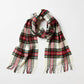 Prince Of Scots - Merino Wool Fringed Plaid Scarf