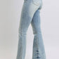 Judy Blue - Pin Tac Detail Flare Jeans