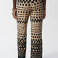 Joseph Ribkoff - Geometric Pull On Wide Leg Pants