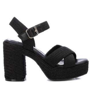 Xti - Women's Heeled Jute Sandals