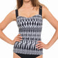 Profile By Gottex - Shibori Underwire D-cup Tankini Top