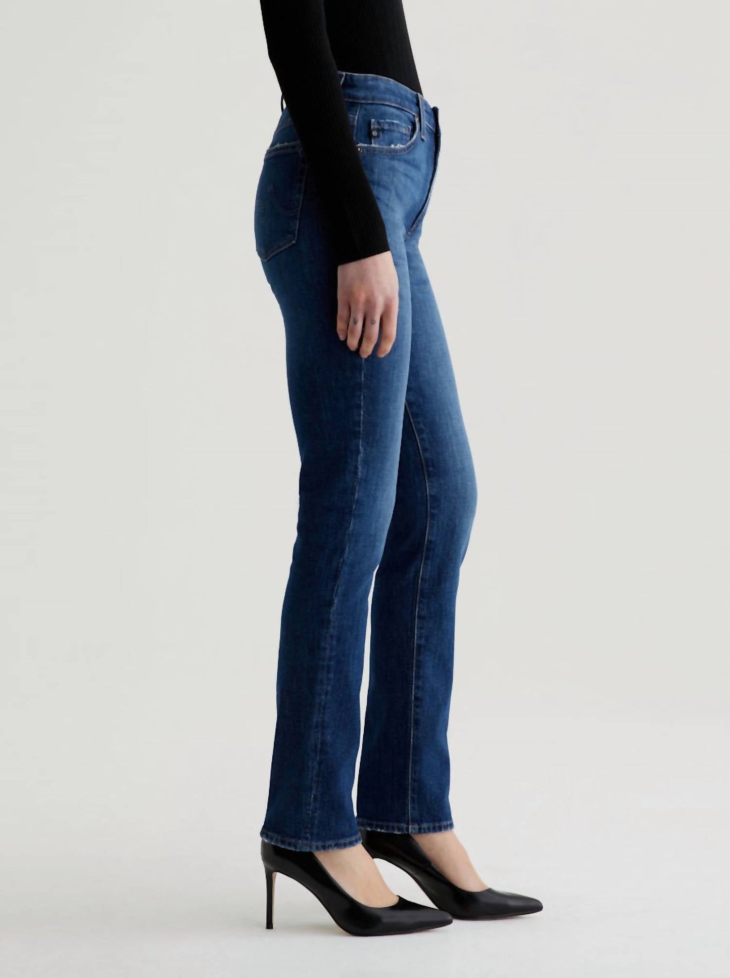 Ag Jeans - Mari Mid Rise Straight Pant