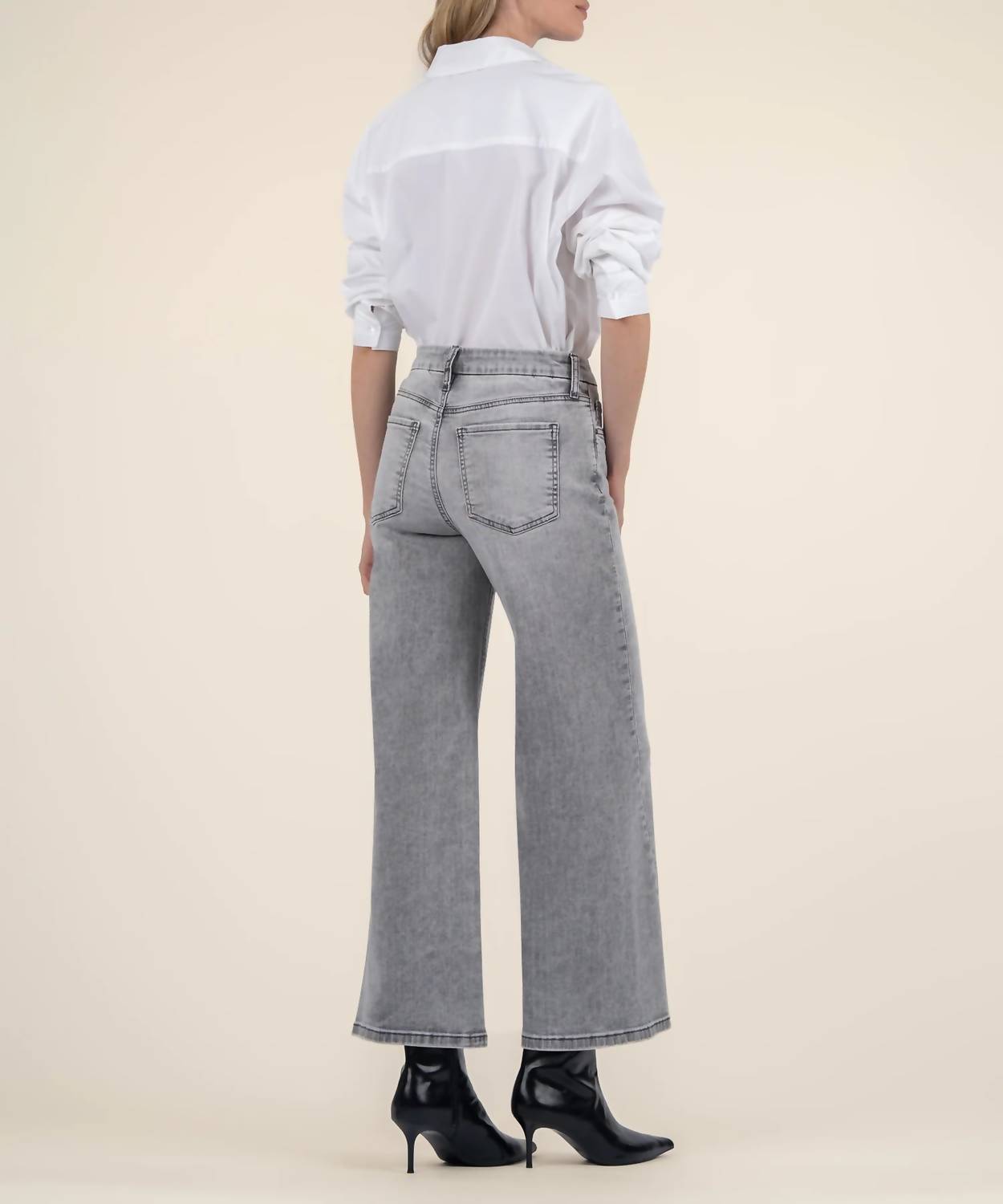 Kut From The Kloth - High Rise Meg Fab Ab Wide Leg
