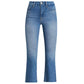 Frame - Le Super High Crop Mini Bot Raw Hem Jeans