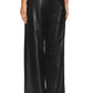 Commando - FAUX LEATHER WIDE LEG TROUSER