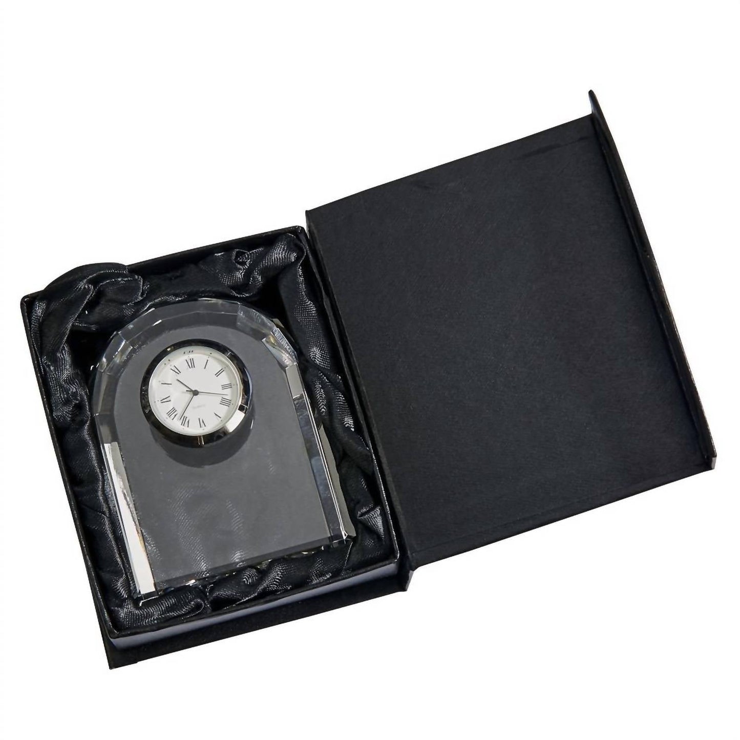 Creative Gifts International - Optic Crystal Arched Clock