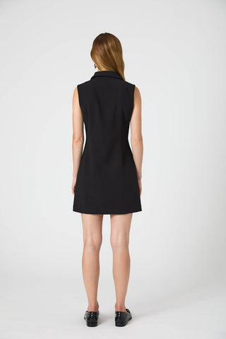 French Connection - Azra Twill Sleeveless Button Dress