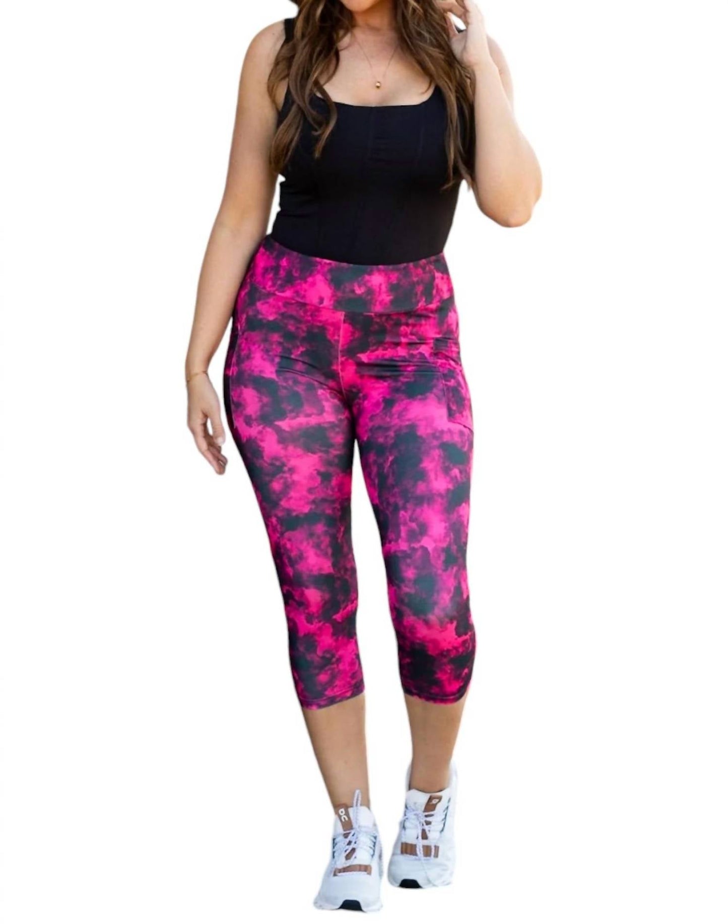 Julia Rose - Capri Leggings With Pockets