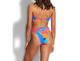 Seafolly - Arthouse Banded Hi Rise Bikini Bottom