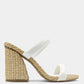 Shu Shop - Women's Gardenia Strap Raffia Heel Sandal