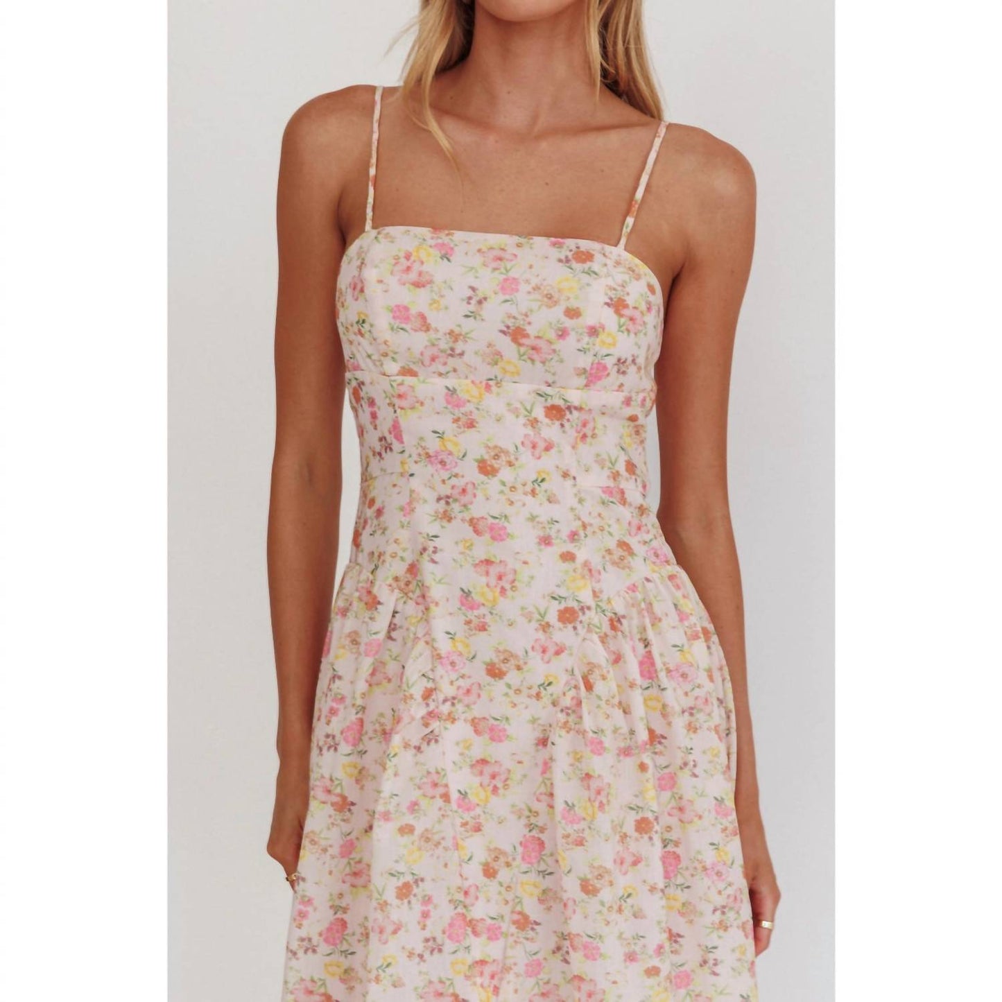 One And Only Collective - Sun On My Face Floral Flowy Maxi Dress
