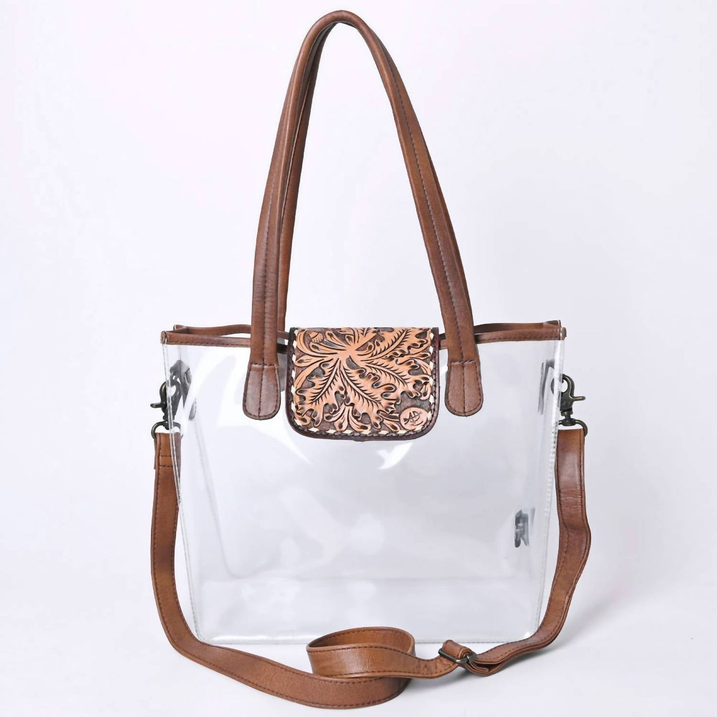 American Darling - Women's Hand Tooled Clear Bag