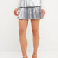 Endless Rose - Holiday Party Pleated Mini Skirt