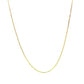 18k Yellow Gold Diamond Cut Cable Link Chain (0.80 mm)