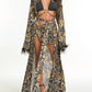 Steffany Milano - Savanna Queen Kimono Set