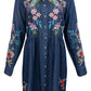 Johnny Was - Women's Malaya Embroidered Denim Dress