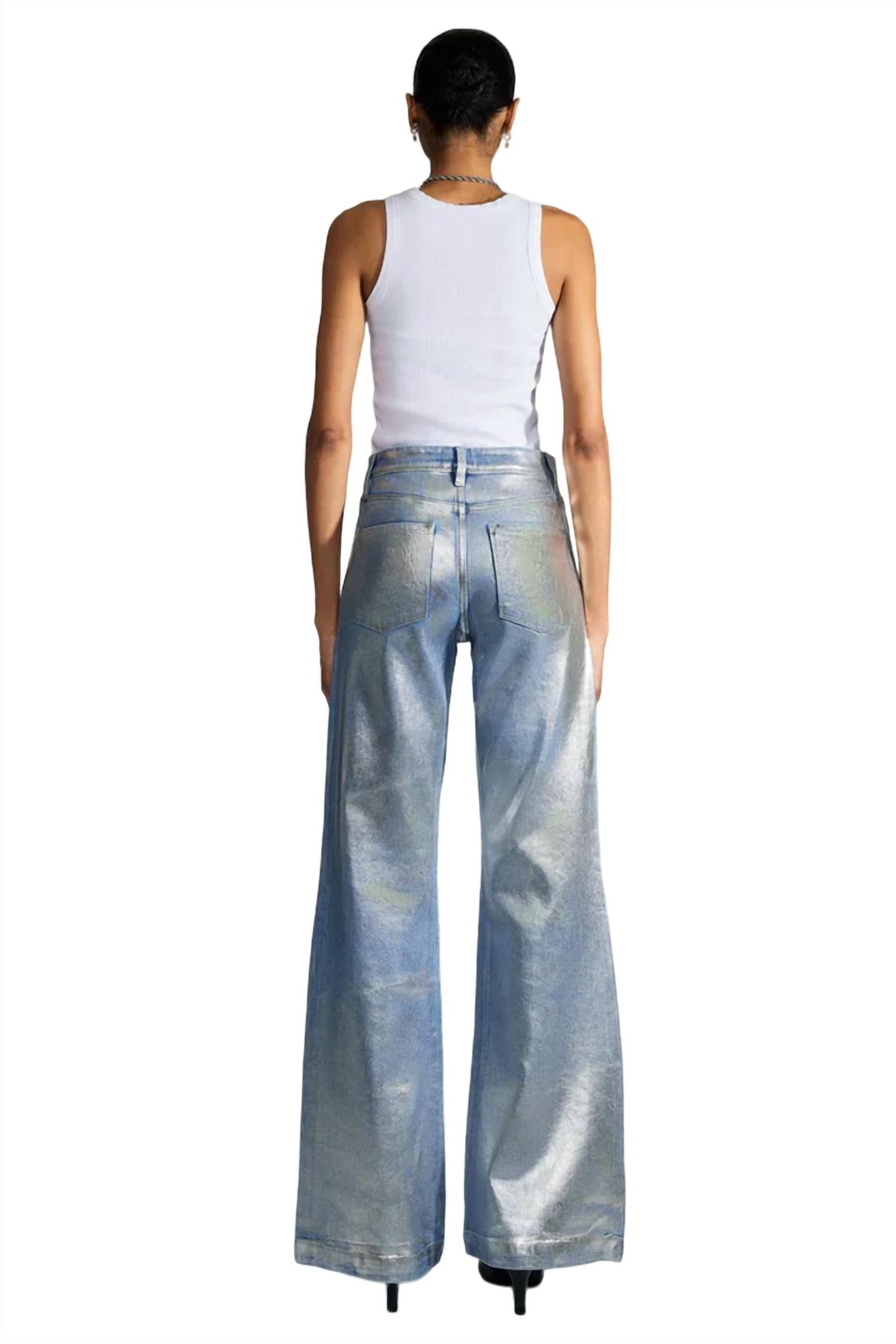 Kancan - Luciana Premier High Rise Wide Flare Jean