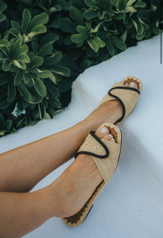 Le Mogador - Women's Volakas Open Toe Flat Sandal