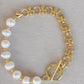 Easton Elle - Women's Pearl & Loop Bracelet