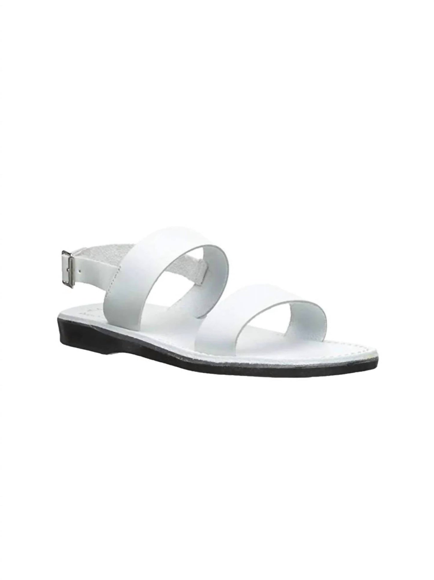 Jerusalem Sandals - Unisex - Golan Leather Slingback Flat Sandal