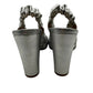 Ulla Johnson - Women's Lucia Leather Ruched High Heeled Shoes