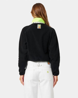 Abrand Jeans - Cropped Fleece Jacket