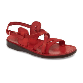 Jerusalem Sandals - Tzippora Leather Strappy Slingback Sandal