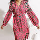 Emily Lovelock - Carolina Pink Floral Print Skirt