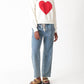 Electric & Rose - Heart Sweater