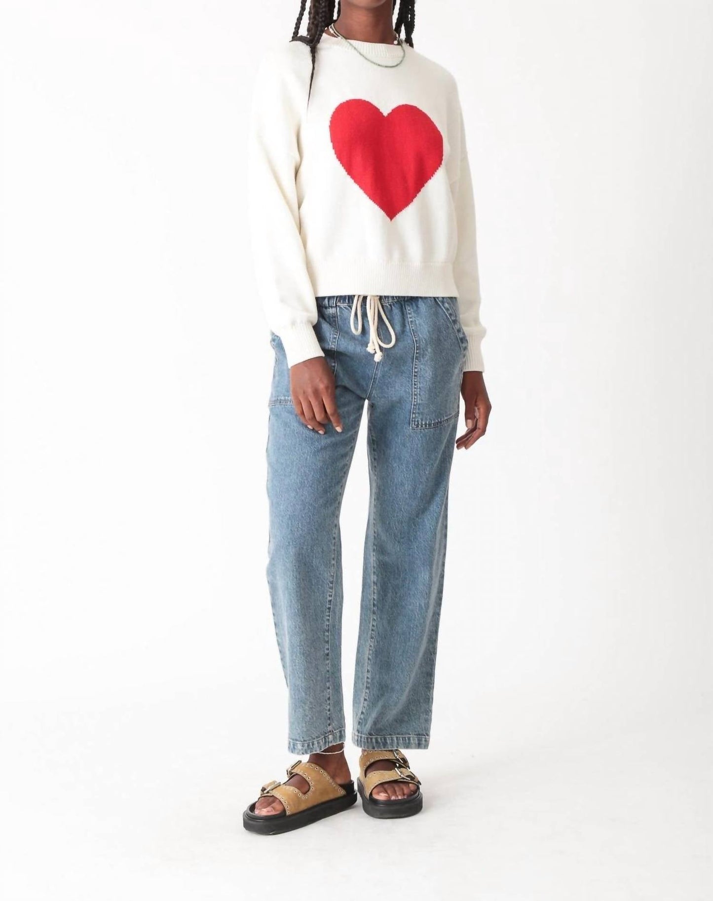 Electric & Rose - Heart Sweater