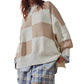 Free People - Checker Easy Street Sweater
