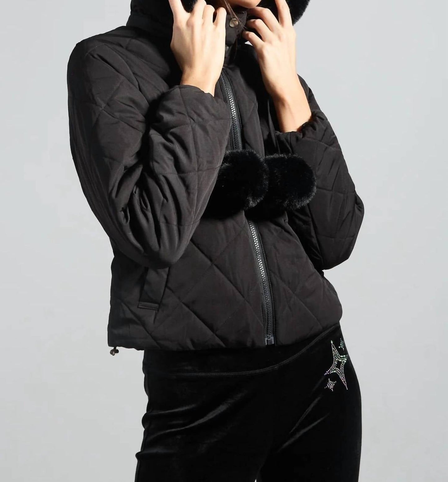 Sparkl Fairy Couture - Fur Puffer Coat