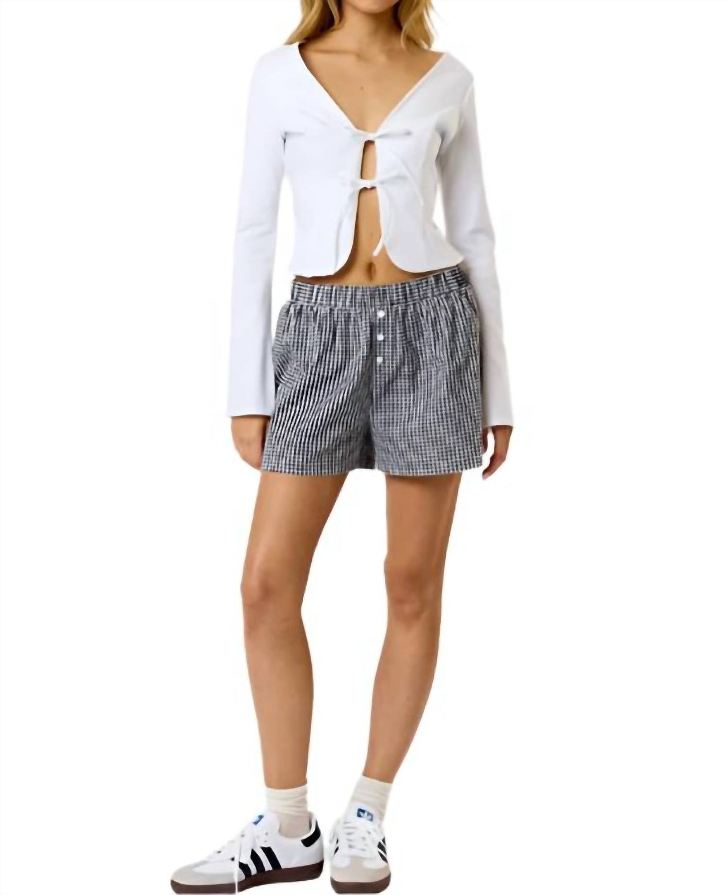 Blue Blush - Women's Boxer Shorts