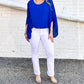 Karen Kane - Blouson Scarf Top