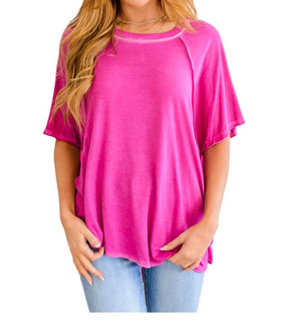 Zenana - Remix Oversized T-Shirt