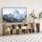 Minimalist Cube TV Stand With Adjustable Open Storage Shelves