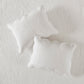 3 Piece Reversible Scalloped Edge Quilt Set White King/Cal King
