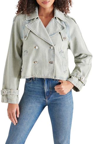 Steve Madden - Sirus Crop Denim Jacket