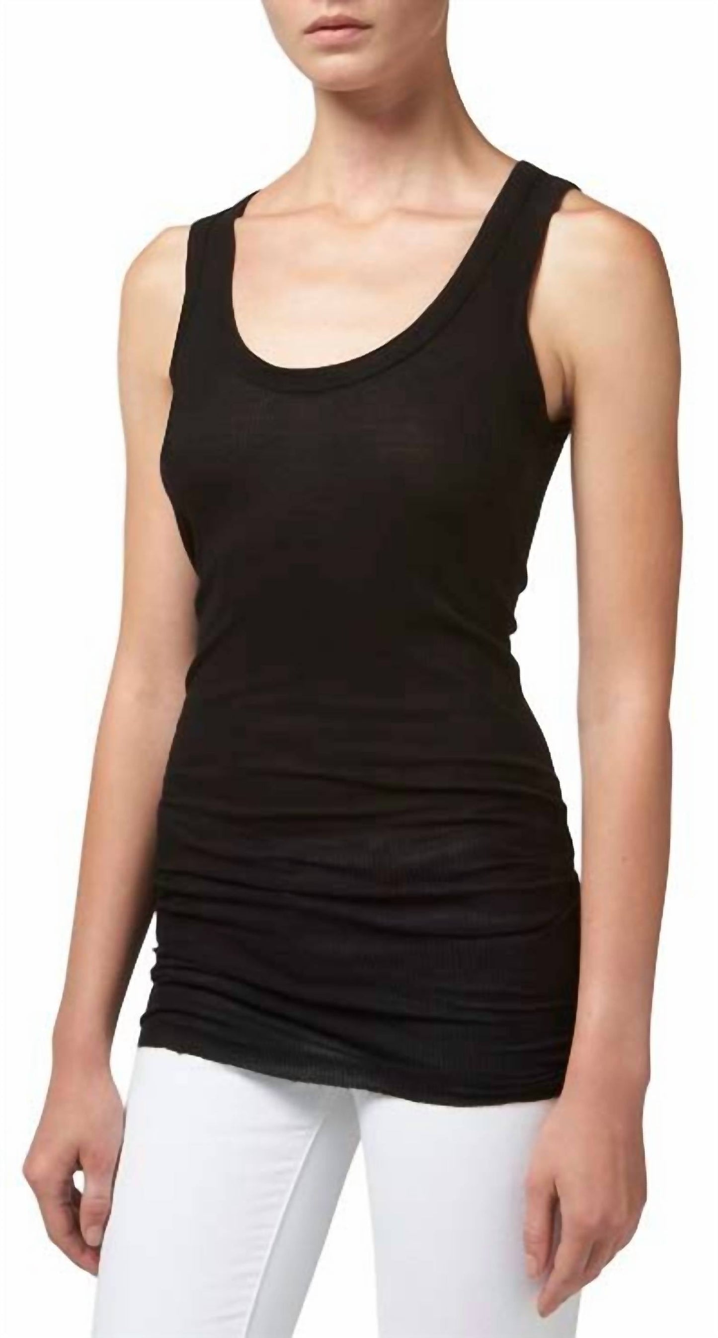 Enza Costa - SILK RIB TUNIC TANK