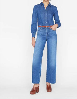 Frame - Le Slim Palazzo Raw Jean