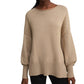 Theory - COTTON CHAINETTE CHUNKY PULLOVER SWEATER