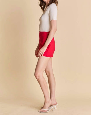 English Factory - Ellie High-waisted Mini Shorts