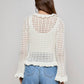 L'Agence - Solaris Open Stitch Cardigan